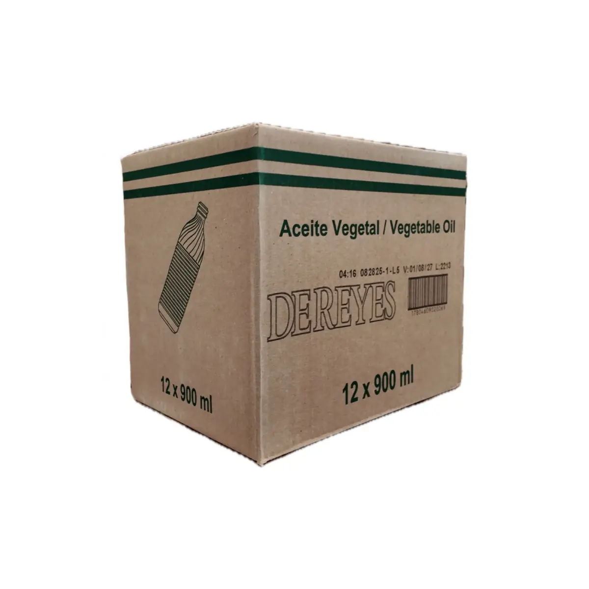 Aceite Vegetal 900ml — Caja 12 x 900 cc — aceites (detalle)