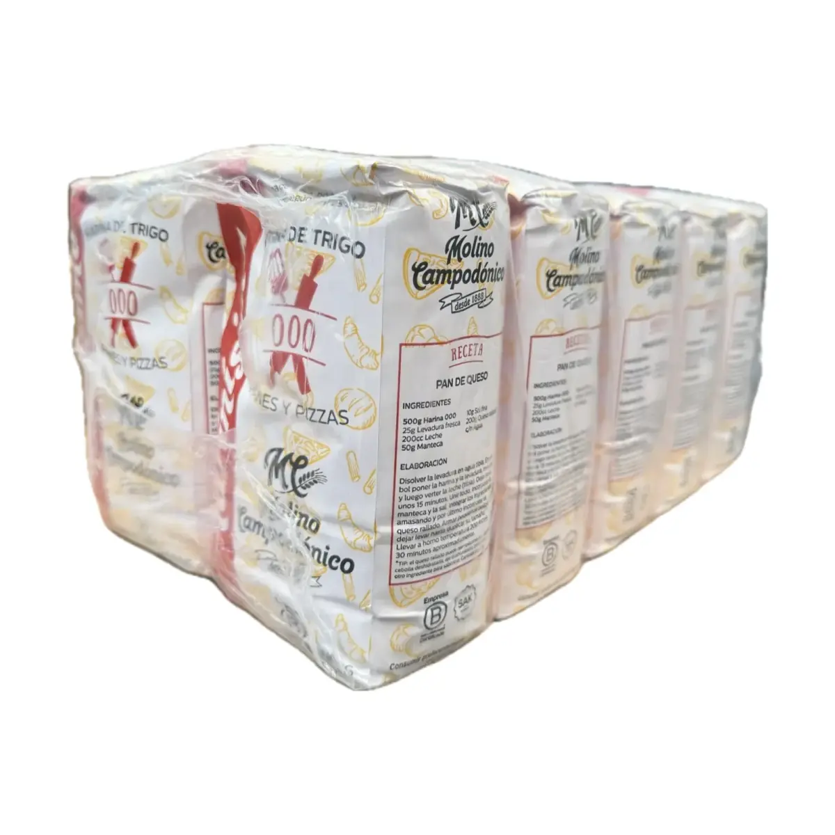 Harina 000 1kg — Fardo 10 KG — harinas (detalle)