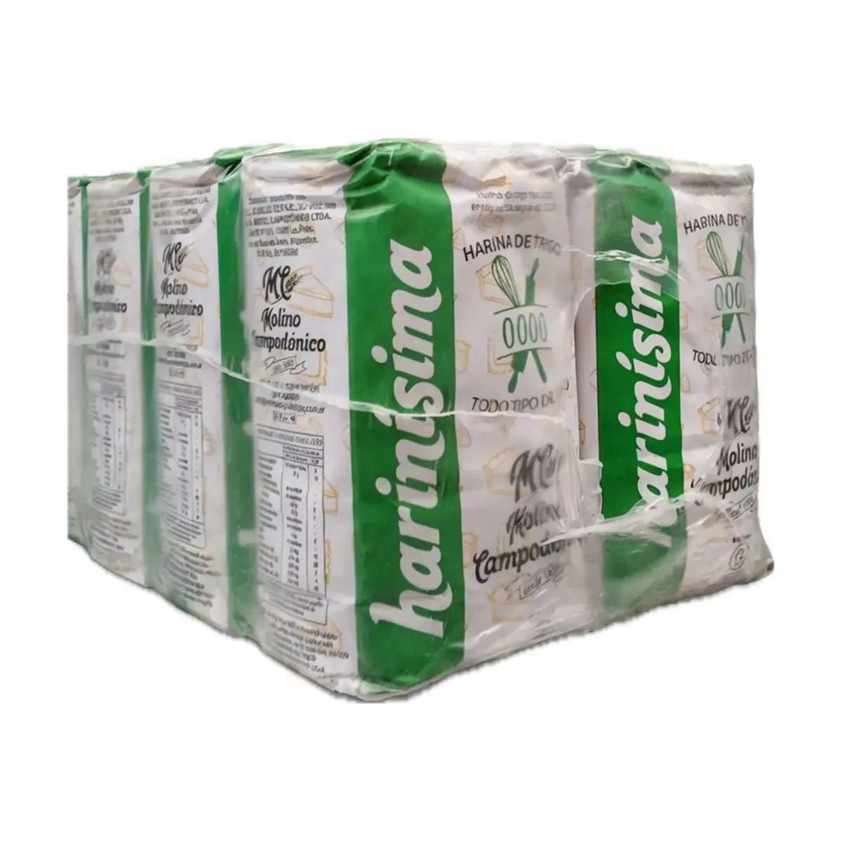 Harina 0000 1kg — Fardo 10 KG — harinas (detalle)