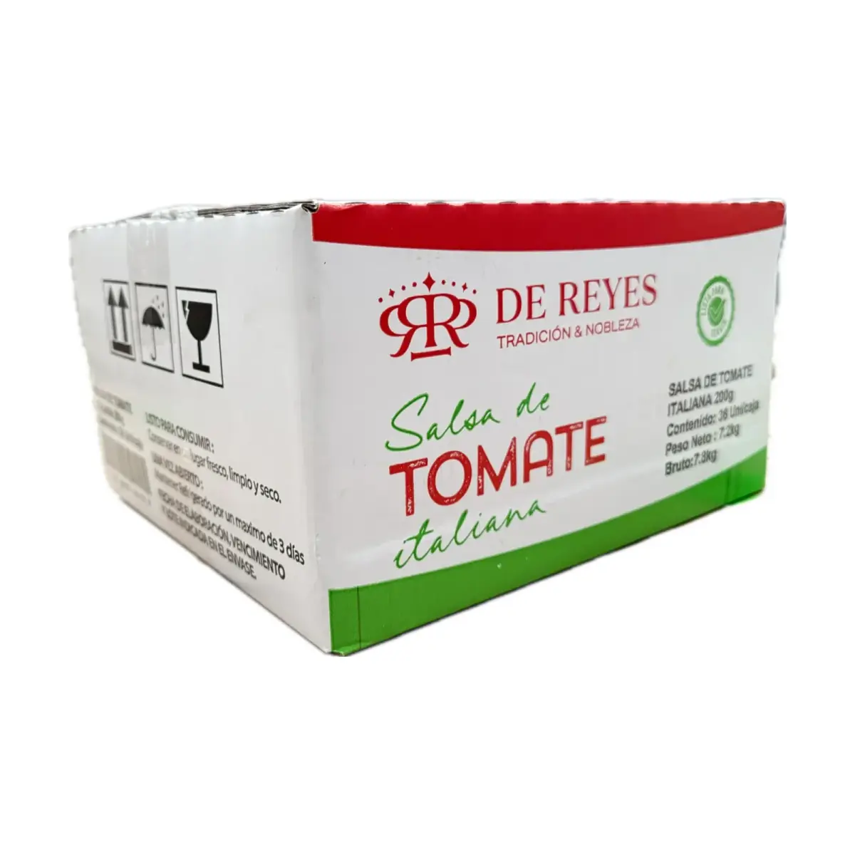 Salsa de Tomate 200g — Caja 36 x 200 grs — salsas (detalle)