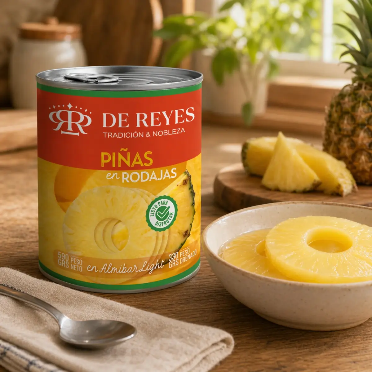 Piña en Rodajas