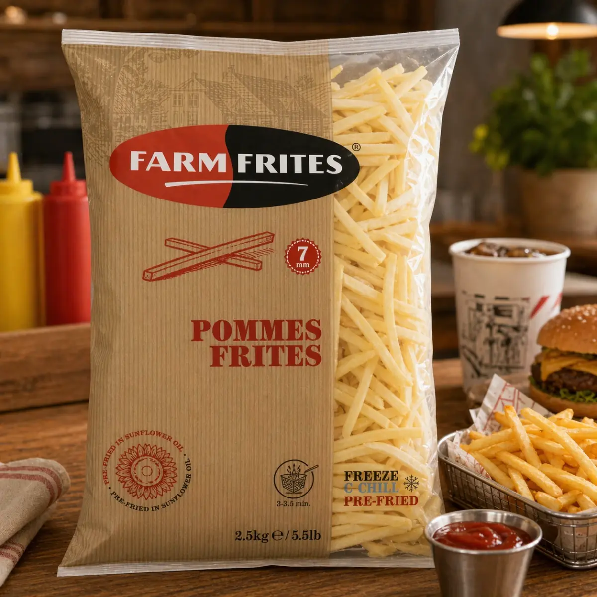 Papas Fritas 7mm