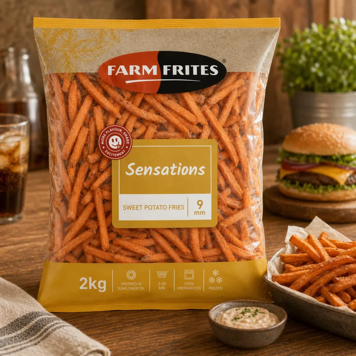 Papas Fritas Camote