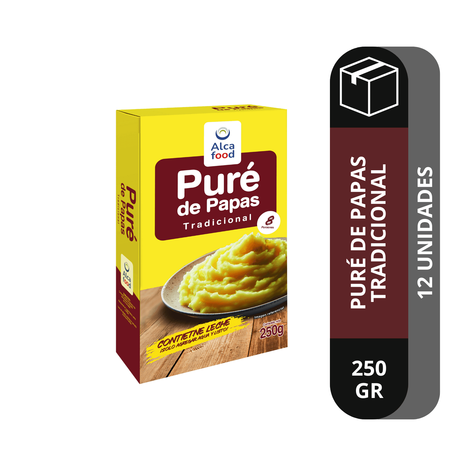 Puré de Papas Tradicional Alcafood 250g