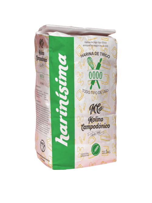 Harina 0000 1kg - imagen 1