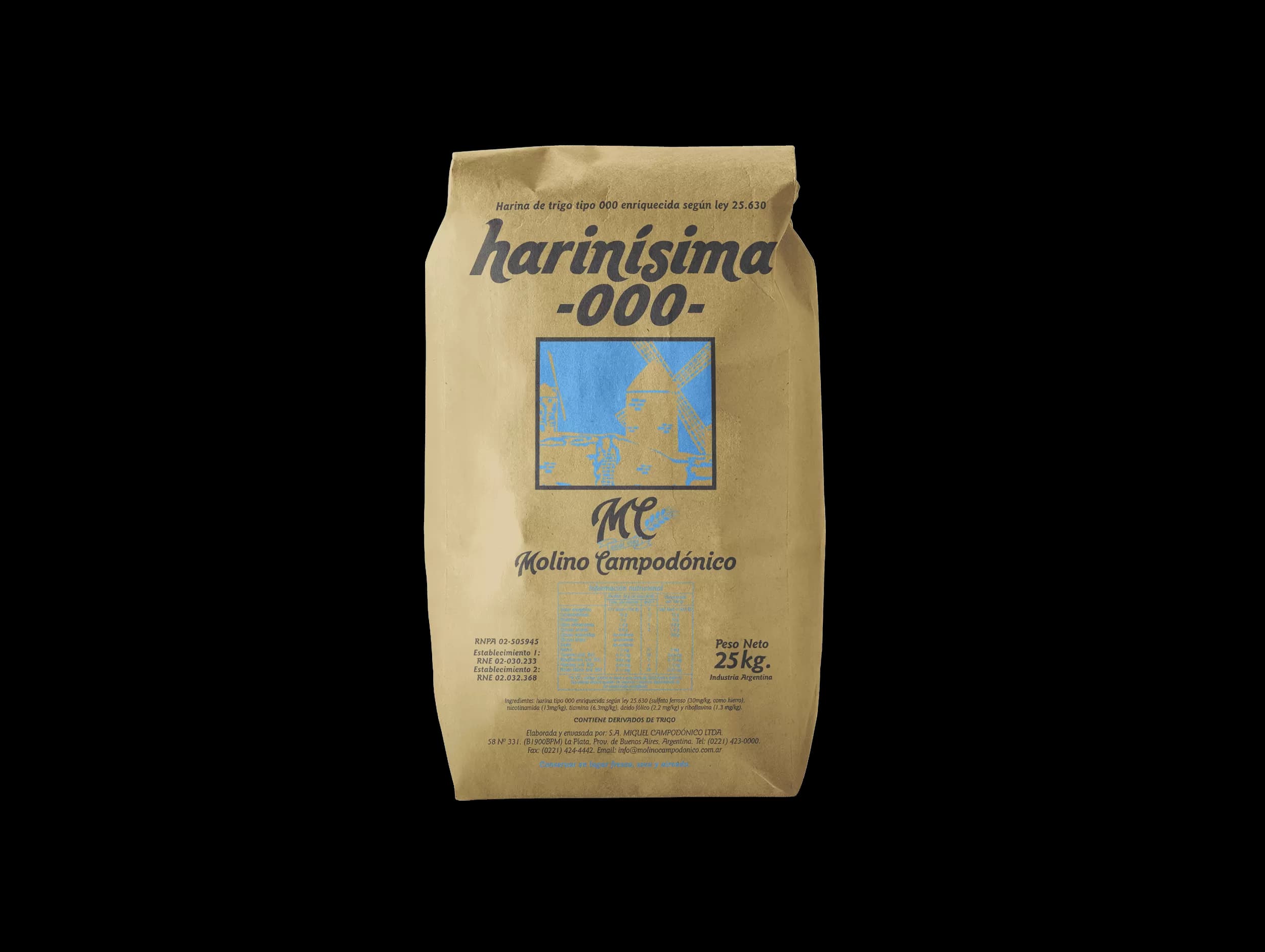 Harina 000 Saco 25kg