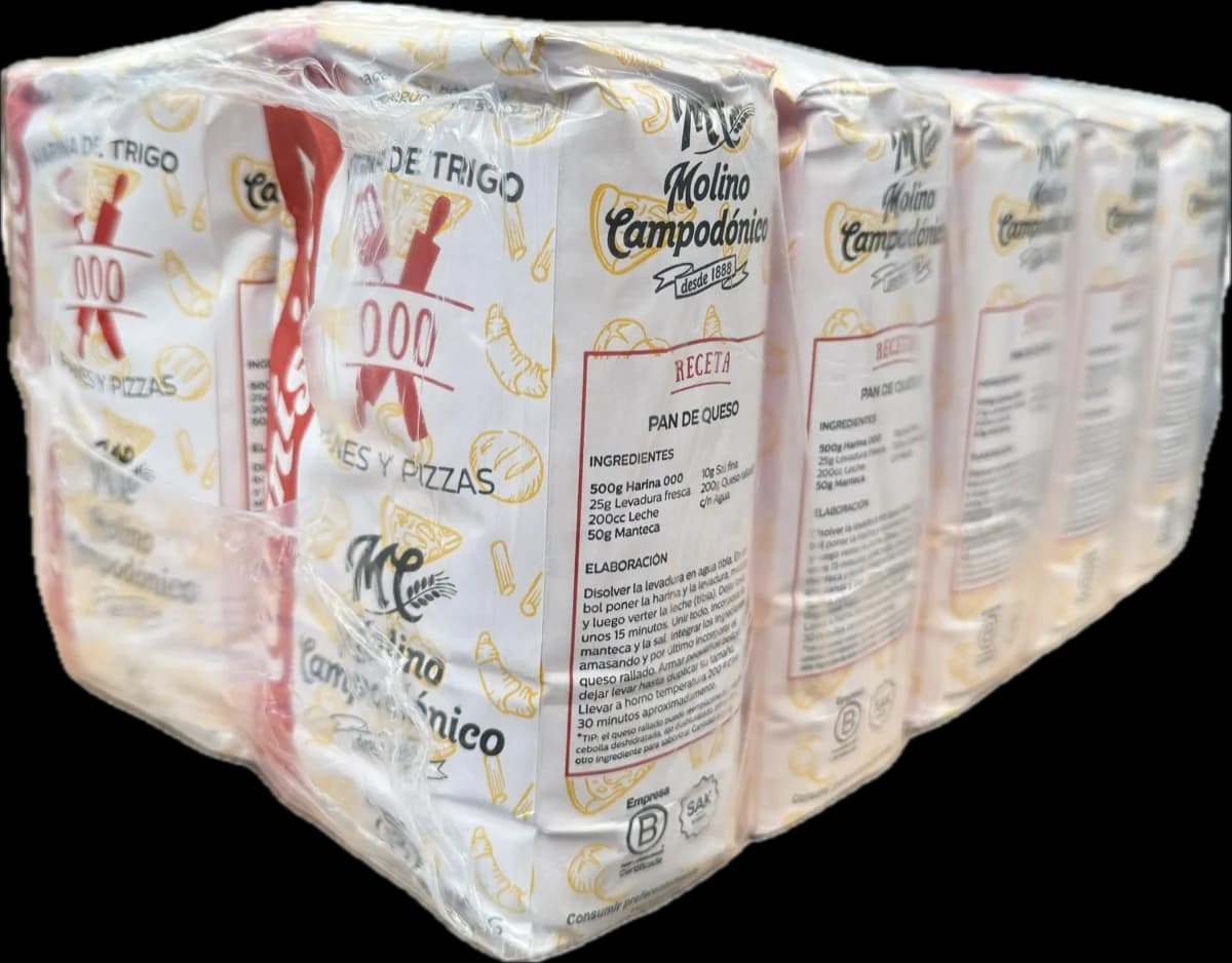 Harina 000 1kg - imagen 2