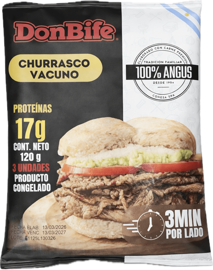 Churrasco Vacuno Don Bife 120g