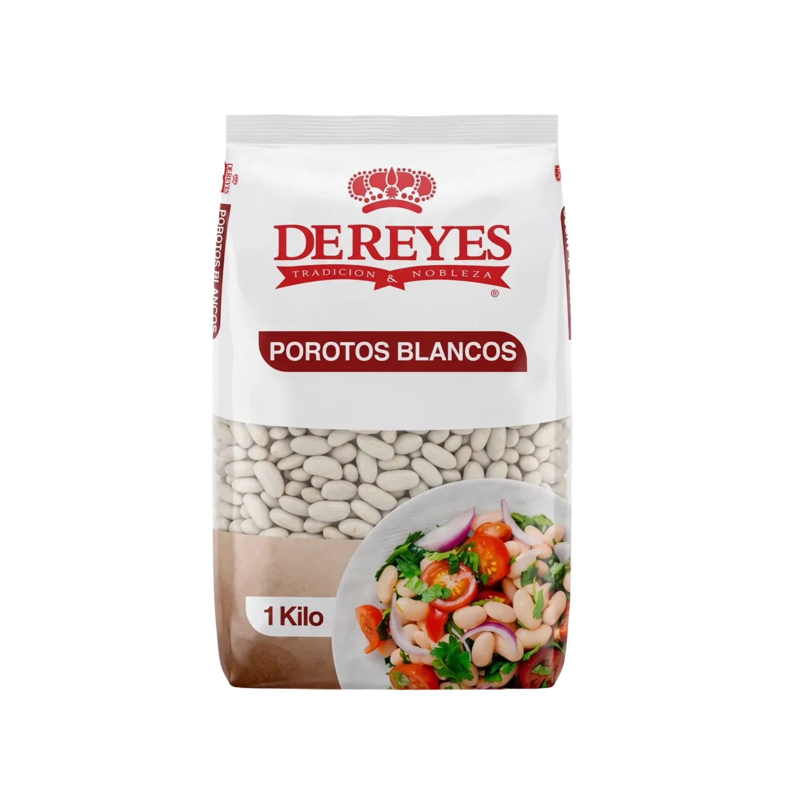 Poroto Blanco 1kg — Fardo 10 x 1 kg — legumbres (frontal)