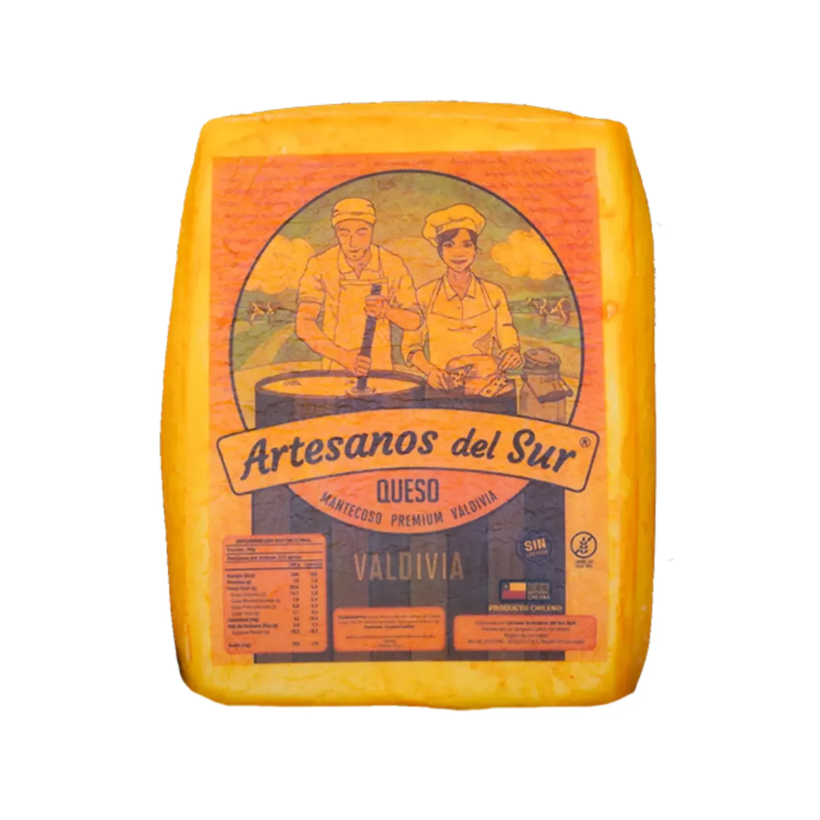 Queso Artesanos del Sur T-10 — Pieza T-10 — quesos