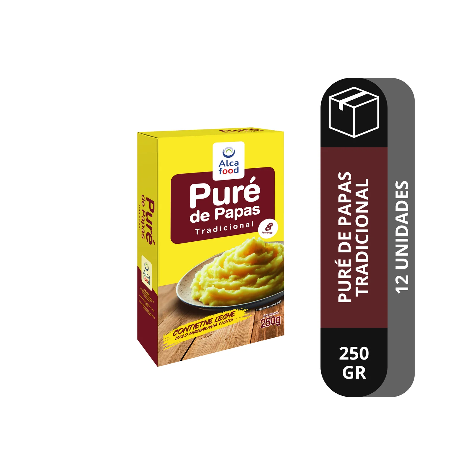 Puré de Papas Tradicional Alcafood 250g